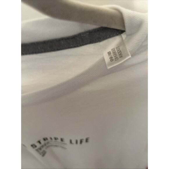 Mens Adidas Three Stripe Life For Creators Only LS White  T-Shirt L japan - Picture 7 of 7